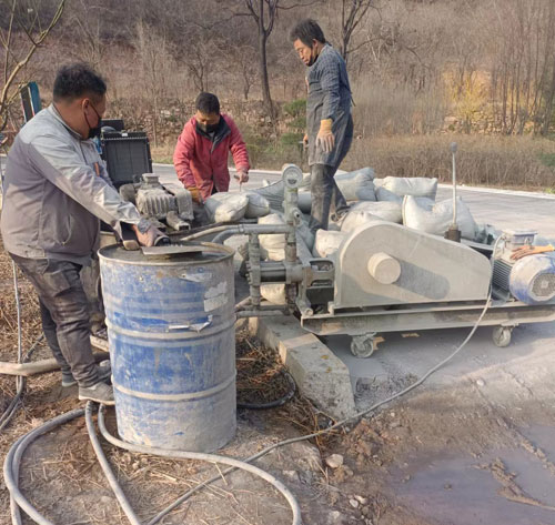 兰州路面下沉注浆
